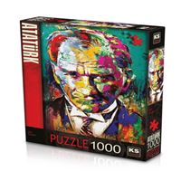 KS GAMES PUZZLE 20600 ATATÜRK ULU ÖNDER 1000 PARÇA 1