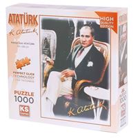 KS GAMES PUZZLE 20727 KAHVE İÇEN ATATÜRK 1000 PARÇA 1