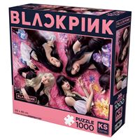 KS GAMES PUZZLE 20783 BLACK PİNK 1000 PARÇA 1