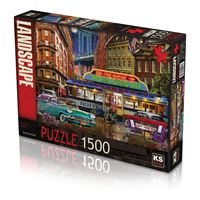 KS GAMES PUZZLE 22017 RICKEYS DİNER 1500 PARÇA 1