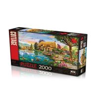 KS GAMES PUZZLE 22505 LAKESİDE COTTAGE 2000 PARÇA 1