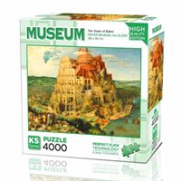 KS GAMES PUZZLE 23508 THE TOWER OF BABEL 4000 PARÇA 1