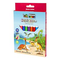 NOVA COLOR KEÇELİ KALEM 12 RENK NC-871 1