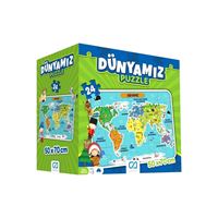 CA GAMES PUZZLE CA.5025 DÜNYAMIZ 24 PARÇA 50x70 CM 1