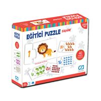 CA GAMES PUZZLE 5031 EĞİTİCİ SAYILAR 40 PARÇA +3 1