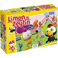 CA GAMES PUZZLE CA.5084 LİMON İLE ZEYTİN 100 PARÇA 1
