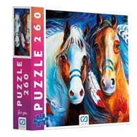 CA GAMES PUZZLE 6003 ATLAR 260 PARÇA 3+ 1