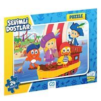 CA GAMES PUZZLE 5121-5122 SEVİMLİ DOSTLAR 24 PARÇA 3+ 2