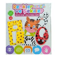 CA GAMES RENKLER VE ŞEKİLLER 5148 EĞİTİCİ KARTLAR +2 1
