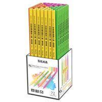 SİLKA KURŞUN KALEM TETRA ÜÇGEN NEON 72 Lİ 2 PK KL1.TSN-72 1