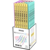 SİLKA KURŞUN KALEM OCEAN ÜÇGEN PASTEL 72 Lİ 2 PK KL1TSP-72 1