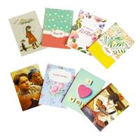 LİLAMOR NOT DEFTERİ DİKİŞLİ KARTON KAPAK 9x12,5 DÜZ 2