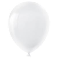 HBK BALON 0256 PASTEL BEYAZ 12 İNCH 100 LÜ 1