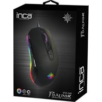 İNCA PHALDOR MOUSE KABLOLU IMG-348 SİYAH 7 TUŞLU RGB IŞIKLI 2