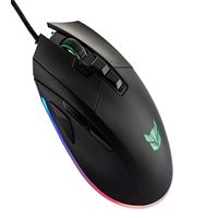 ROWL MOUSE KABLOLU PYRRO RGM-02 SİYAH RGB IŞIKLI 4