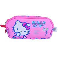 HELLO KİTTY KALEM ÇANTASI 2719 ÇİFT BÖLMELİ 1