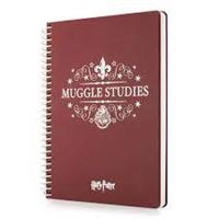 MABBELS BUTİK DEFTER MUGGLE STUDİES SPİRALLİ KARELİ 1
