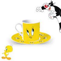 MABBELS TÜRK KAHVESİ FİNCAN SETİ TWEETY 1