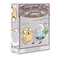 MABBELS PUZZLE ADVENTURE TİME FİNN AND JAKE PZL-388807 300 PARÇA 1
