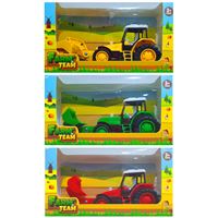 TOYSAN FARM TEAM TOY-47 DOZERLİ TRAKTÖR 3+ 1