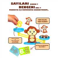 KAYYUM DENGE OYUNU MONKEYA 2321 EĞİTİCİ DENGE MAYMUNU 3+ 2