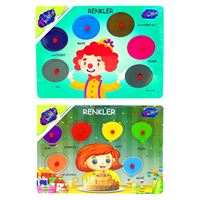 PLAY WOOD AHŞAP TUTMALI YAPBOZ ONY-153-154 RENKLER 18M+ 1