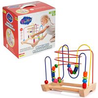 PLAY WOOD AHŞAP BONCUKLU KOORDİNASYON OYUNU ONY-354 27 PARÇA 36M+ 1