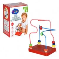 PLAY WOOD MİNİ BONCUKLU KOORDİNASYON ONY-372 17 PARÇA 36M+ 1
