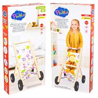 PLAY WOOD AHŞAP OYUNCAK BEBEK ARABASI ONY-386 20 PARÇA 36M+ 1
