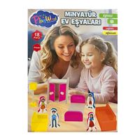 PLAY WOOD AHŞAP MİNYATÜR EV EŞYALARI ONY-407 18 PARÇA 3+ 1
