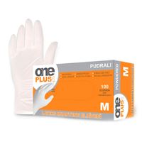 ONEPLUS MUAYENE ELDİVENİ M BEDEN LATEKS PUDRALI 100 LÜ 1