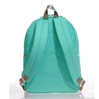 KAUKKO BRİGHT OKUL ÇANTASI AYNALI MİNT K1103 ÜÇ BÖLMELİ 1