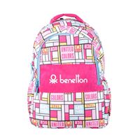 BENETTON OKUL ÇANTASI UNİTED COLORS 76110 ÇİFT BÖLMELİ 4