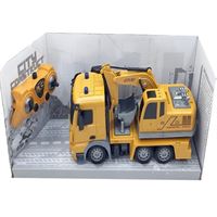 CANEM KUMANDALI KEPÇE SH091-354B CİTY CONSTRUCT 1.24 SCALE IŞIKLI ŞARJLI 3+ 1