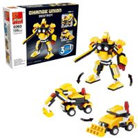 CANEM PEİZHİ LEGO 0399 CHANGE UNİON 3N1 SÜPER ROBOT 4 MODEL 8 Lİ 6+ 2