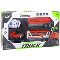 CANEM KUMANDALI TIR 091-205 TRANSPORTER TRUCK 1:43 ŞARJLI PİLLİ 3+ 1