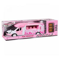 CANEM SÜRTMELİ BEAUTİFUL CİTY DONDURMA ARABASI 666-01P PEMBE İCE CREAM CİTY SERVİCE PİLLİ SESLİ 3+ 2