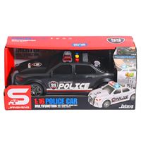 CANEM SÜRTMELİ POLİS ARABASI JS124C POLİCE CAR SESLİ IŞIKLI 1:16 3+ 1
