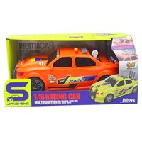 CANEM SÜRTMELİ SPOR ARABA JS124A RACİNG CAR SESLİ IŞIKLI 1:16 3+ 1