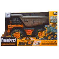 CANEM SÜRTMELİ DOZER KAMYON 1189-10-11 ENGİNEERİNG TRUCK SESLİ IŞIKLI 3+ 1