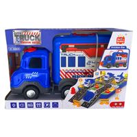 CANEM CİTY TRUCK 0947 POLİS ARABASI SÜRTMELİ SESLİ IŞIKLI 3+ 1