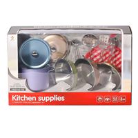 CANEM KİTCHEN SUPPLİES 988-C22 RENKLİ METAL MUTFAK SETİ 3+ 1
