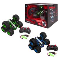 CANEM STUNT CAR 6 TIRES YQ002A KUMANDALI AKROBATİK ARABA 2.4GHZ R/C IŞIKLI ŞARJLI 3+ 1