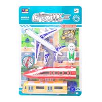 CANEM CİTY TRAFFİC 868-7C ÇEKBIRAK HAVALİMANI ULAŞIM SETİ KARTELA 3+ 1