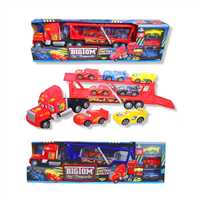 CAN ALİ TOYS TAŞIYICI TIR CNL-1911 BİG TOM CAR TRANSPORTER 5 ARAÇ 3+ 1