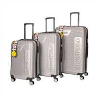 TRAVEL POLO VALİZ ABS A1011 GRİ 3 LÜ SET 1