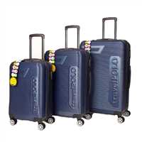 TRAVEL POLO VALİZ ABS A1011 SAKS MAVİSİ 3 LÜ SET 1