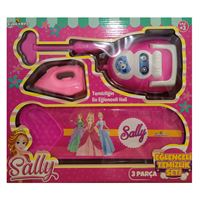 KİNG TOYS SALLY SBL1989 EĞLENCELİ TEMİZLİK SETİ 3 PARÇA 3+ 1