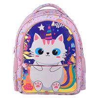 ME TEAM OKUL ÇANTASI 24100 HELLO CAT ÜÇ BÖLMELİ 1