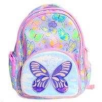 ME TEAM OKUL ÇANTASI 24169 BUTTERFLY ÜÇ BÖLMELİ 1